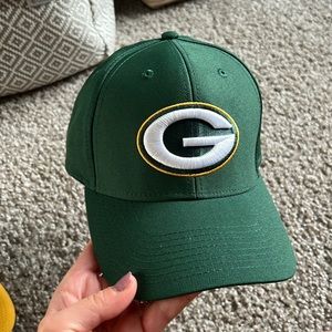 Packers green adjustable baseball hat